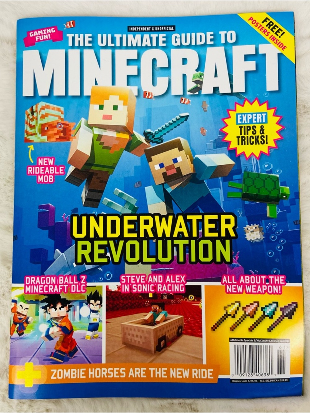 The Ultimate Guide to Minecraft: Underwater Revolution - Blue Cover